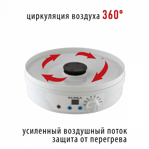 Купить  электросушка supra dfs-650 в интернет-магазине Айсберг! фото 3